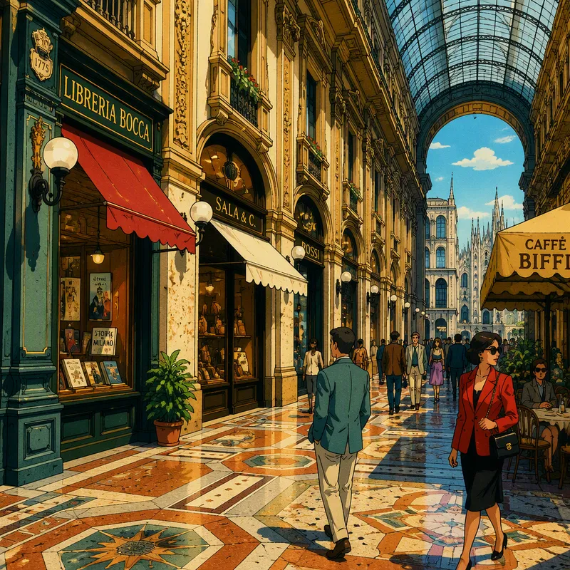 Historiallinen Les Galeries Saint-Hubert -ostosgalleria