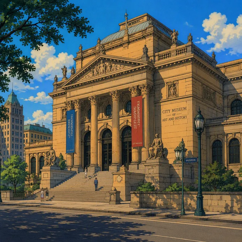 Kelvingrove Art Gallery and Museon arkkitehtuuri