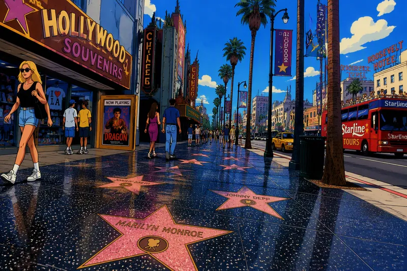 Hollywoodin Walk of Fame -katu tähdistä