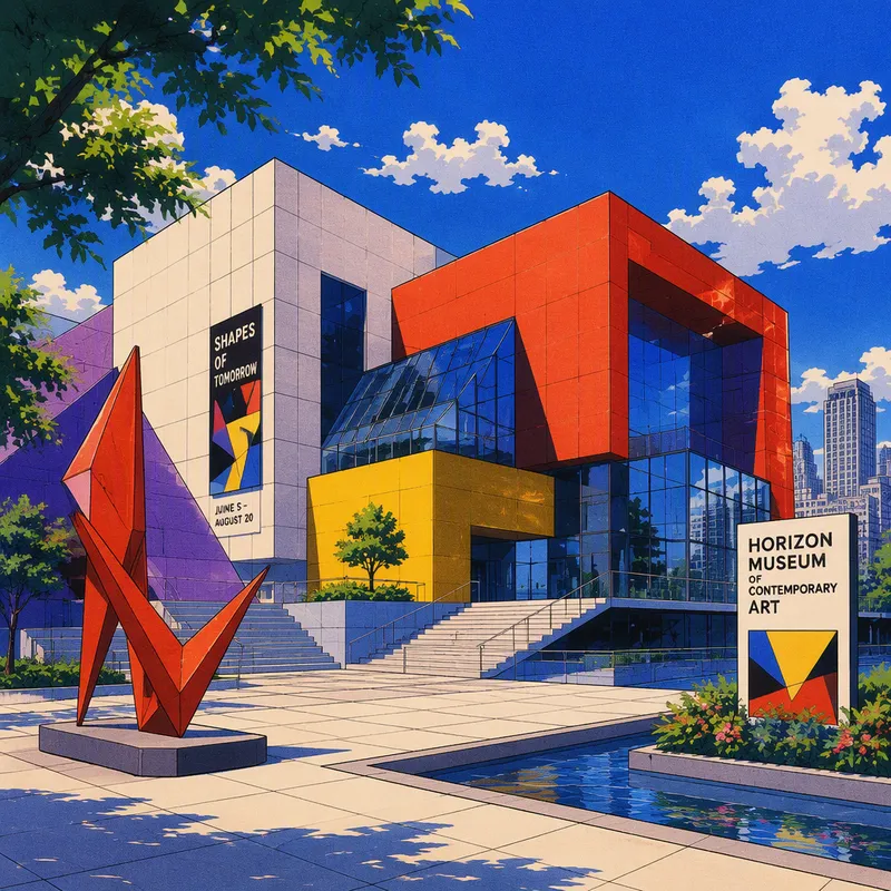 Modernin taiteen museon arkkitehtuuri Modernin taiteen museon arkkitehtuuri