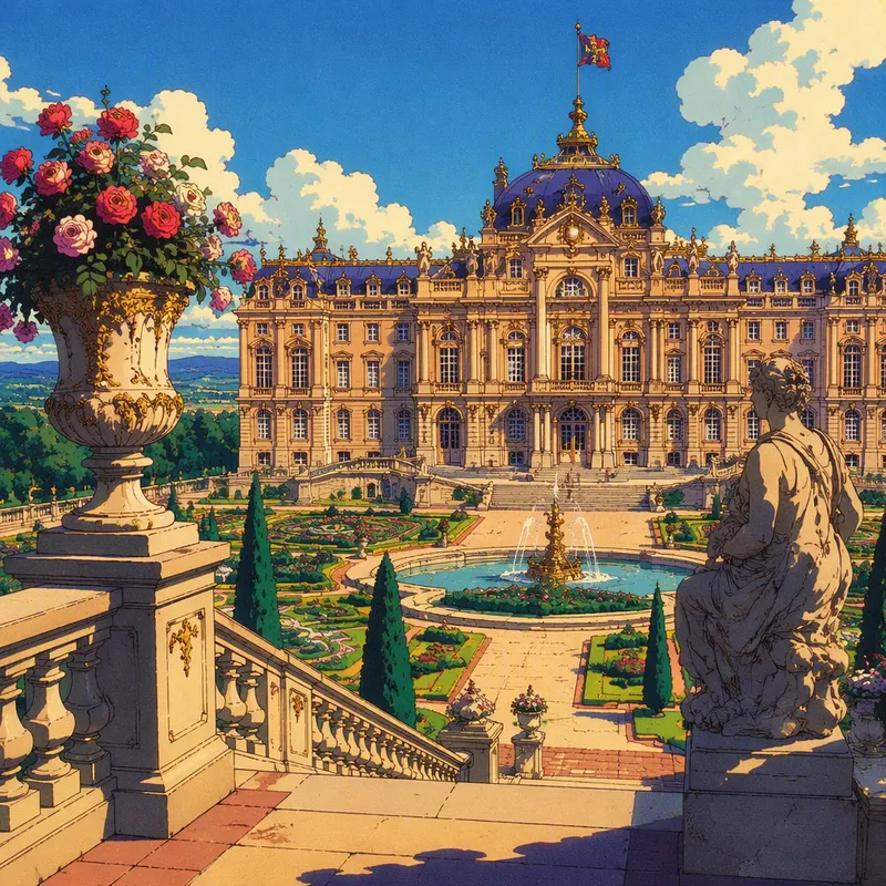 Kuningaslinna eli Palacio Real Madridissa