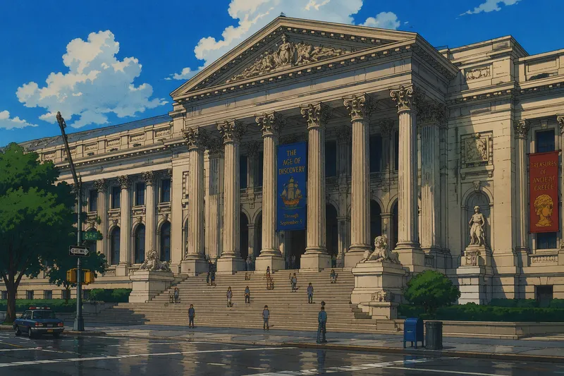 Museon historiallinen päärakennus Washingtonissa