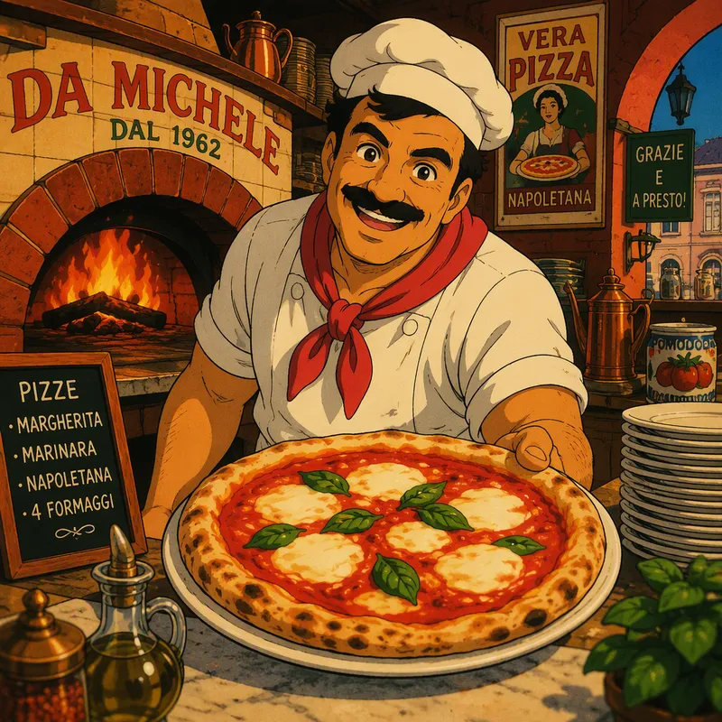 Perinteinen italialainen pizzeria ja puu-uuni Perinteinen italialainen pizzeria ja puu-uuni