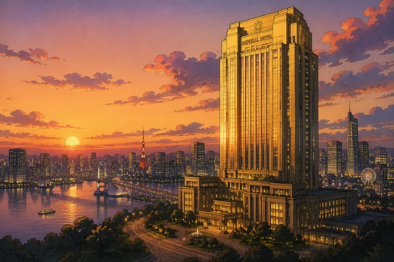Kultainen hotellirakennus Las Vegasin horisontissa
