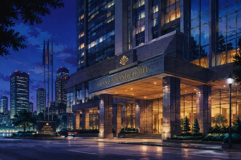 Waldorf Astoria Las Vegasin moderni hotellirakennus Waldorf Astoria Las Vegasin moderni hotellirakennus