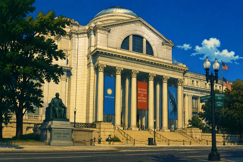 Washingtonin museorakennus ja sen uusklassinen arkkitehtuuri Washingtonin museorakennus ja sen uusklassinen arkkitehtuuri